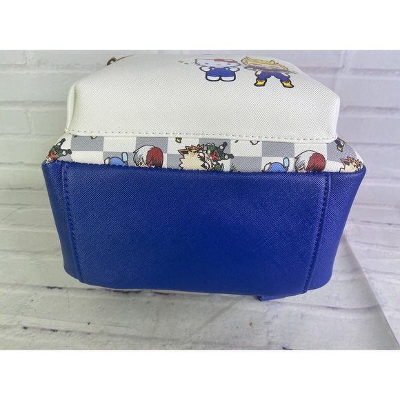 My Hero Academia X Hello Kitty and Friends Sanrio Color Block Mini Backpack Bag